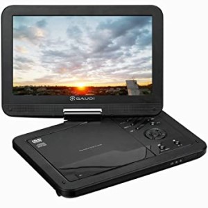 GREEN HOUSE 10型ワイド液晶 CPRMポータブルDVDプレーヤー ブラック GHV-PD（中古品）