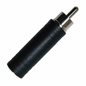 【中古】TECH 変換プラグ モノラルフォン(メス)⇔RCA PIN(オス) RC-30M