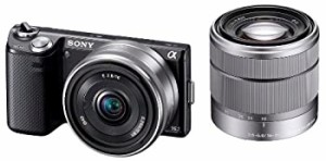 【中古 良品】 ソニー SONY ミラーレス一眼 α NEX-5N ダブルレンズキット 