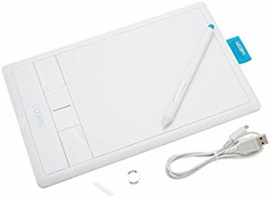 Wacom ペンタブレット Sサイズ ホワイト イラスタMini&コミスタMini付属 Ba(中古品)