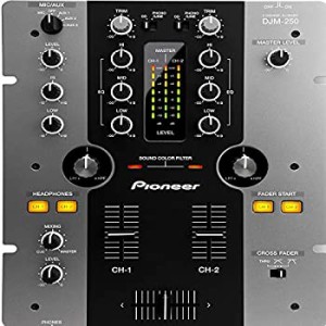 【中古】 Pioneer パイオニア DJミキサー ブラック DJM-250-K