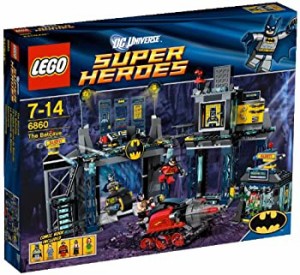 【中古】 LEGO レゴ スーパー・ヒーローズ バットケーブ 6860