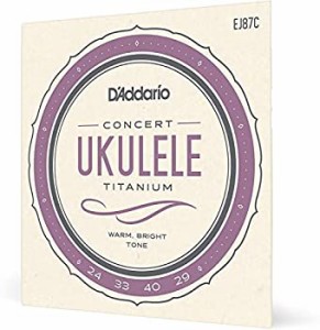 【中古】 D'Addario ダダリオ ウクレレ弦 EJ87C Titanium Concert コンサート