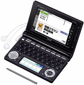 カシオ 電子辞書 エクスワード 中学生モデル XD-D3800BK ブラック(中古品)