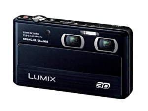 【中古 良品】 Panasonic デジタルカメラ ルミックス 3D1 光学4倍 ブラック