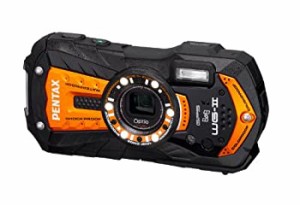 (中古品)PENTAX 防水デジタルカメラ Optio WG-2GPS (シャイニーオレンジ) OPTIOWG-2