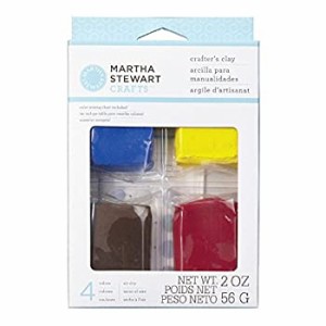 【中古】MARTHA STEWART CRAFTS ベーシックカラークレイセット