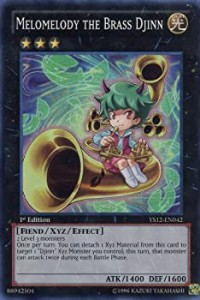 【中古】 遊戯王 英語版 Melomelody the Brass Djinn (YS12-EN042) - Starter Deck: XYZ Symph...