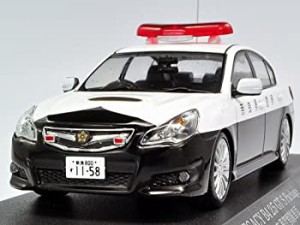 【中古】 RAIS 1/43 SUBARU LEGACY B4 2.5GT S PACKAGE PATROL CAR 2010 奈良県警 完成品