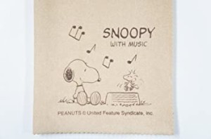 SNOOPY with Music SCLOTH-AM スヌーピーと音符柄　エグゼクティブ・ラグジュアリー・クロス(中古品)