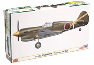 【中古】ハセガワ 1/48 P-40E ウォーホーク 日本軍鹵獲機