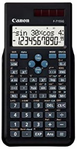 【中古】 キャノン 189関数電卓 2行表示モデル F-715SG 土地家屋調査士試験対応