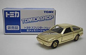 【中古】 TOMYトミカ【トミカショップ限定】トヨタ スプリンタートレノ 金メッキバージョン