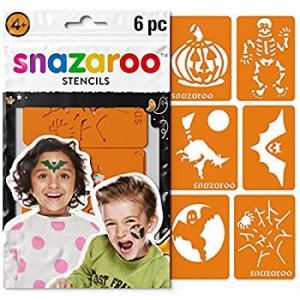 【中古】snazaroo ステンシル ハロウィン&ホラー