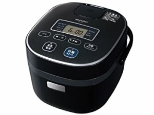 【中古】 シャープ 電子ジャー炊飯器0.54Lタイプ ブラック系 KS-C5F-B