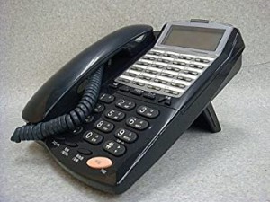 【中古】 NYC-24iZ-TELSD2 黒 ナカヨ iZ 24ボタンバックライト付標準電話機 ビジネスフォン