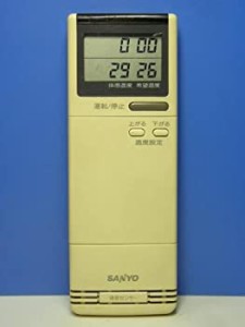 【中古】 SANYO サンヨー エアコンリモコン RCS-259V (W)