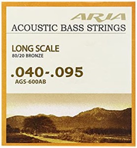 ARIA  アリア Acoustic Bass アコースティックベース弦 80/20ブロンズ AGS-600AB(中古品)