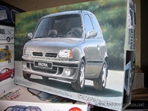 【中古】 1/24 インチアップ ID−71 日産 マイクラ 1．0LX 3DOOR 絶版