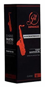 Gonzalez Reeds "Classic" Model　ゴンザレス　テナーサックスリード　クラシックモデル (2-1/2)(中古品)