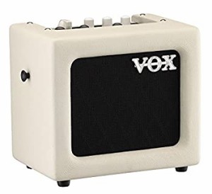 【中古】 VOX ギター用 モデリングアンプ MINI3-G2 IV アイボリー 自宅練習 ストリートに最適 持ち運び 電池駆動 マイク入力 MP3接続 ヘ