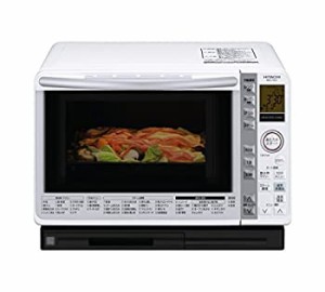 【中古】日立 オーブン電子レンジ 22L パールホワイト MRO-MS7 W