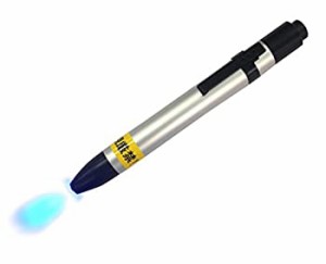 【中古】 コンテック UV-LED (紫外線LED) 375nm 1灯使用 ブラックライト ペンタイプ PW-UV141P-01 シルバー ブラック