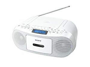 【中古 良品】 SONY CDラジオカセットコーダー ホワイト CFD-S50/W