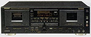 【中古品】 TEAC ティアック W-6000R ダブルカセットデッキ