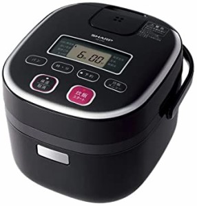 【中古品】シャープ 電子ジャー炊飯器0.54Lタイプ ブラック系 KS-C5G-B