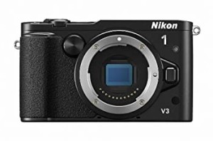 【中古 良品】 Nikon ミラーレス一眼Nikon 1 V3 ボディ ブラック N1V3BK