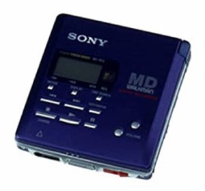 【中古 良品】 SONY　ソニー　MZ-R55 ブルー　ポータブルMDレコーダー　（M
