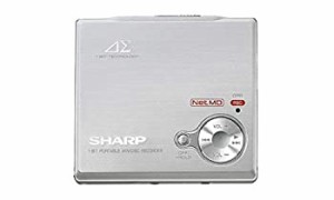 【中古品】 SHARP Net MD対応1ビットポータブルMDレコーダー IM-DR80-S