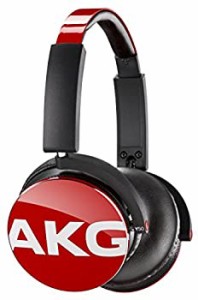 【中古】 AKG アーカーゲー Y50 ヘッドホン 密閉型 オンイヤー レッド Y50RED