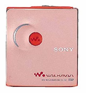 SONY　ソニー　MZ-E707-D　オレンジ　ポータブルMDプレーヤー　MDLP対応　 (中古品)