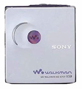 SONY ソニー MZ-E707-S シルバー ポータブルMDプレーヤー MDLP対応 （MD再 (中古品）