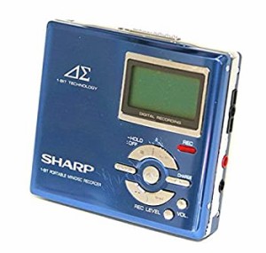 【中古 良品】 SHARP　シャープ　MD-DR7-A (ブルー)　MDレコーダー　MDLP対