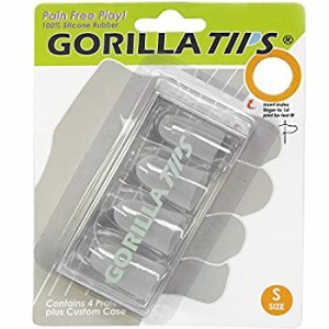 Gorilla Tips Small Clear ゴリラチップス 指先が痛くない クリアカラー Sサイズ(中古品)