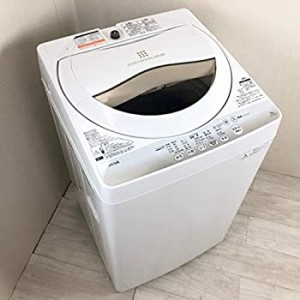 【中古】東芝 5.0kg 全自動洗濯機　グランホワイトTOSHIBA AW-5G2-W