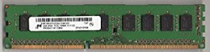 【中古】 Micron mt18ksf51272az-1g6?K1zg pc3l-12800e ddr3?1600?4?GB ECC 2rx8 ECCのみ