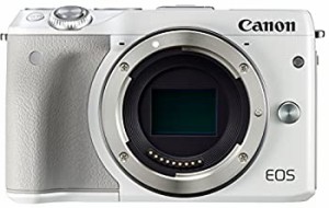 (中古品)Canon ミラーレス一眼カメラ EOS M3 ボディ(ホワイト) EOSM3WH-BODY