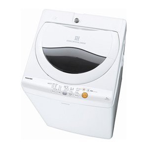 【中古】東芝 5.0kg 全自動洗濯機　グランホワイトTOSHIBA AW-5G2のJoshinオリジナルモデル AW-5GC2-W