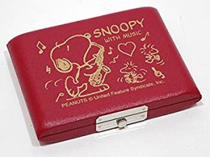 SNOOPY with Music SNOOPY/アルトサックス用リードケース SAS-05R(レッド)(5枚入)【SNOOPY (中古品)