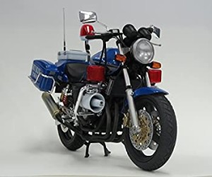 青島文化教材社 1/12 ネイキッドバイク No.SP Honda CB400 SUPER FOUR 大阪府警 スカイブルー隊 青(中古品)