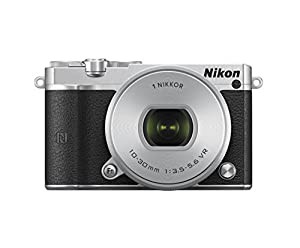 (中古品)Nikon ミラーレス一眼 Nikon1 J5 標準パワーズームレンズキット シルバー J