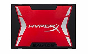 キングストン Kingston SSD 960GB 2.5インチ SATA3 MLC NAND採用 HyperX SAVAGE S(中古品)