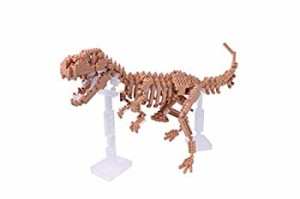 【中古】ナノブロック ティラノサウルス骨格モデル NBM-012