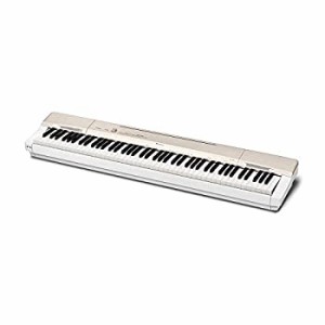 (中古品)CASIO 88鍵盤 デジタルピアノ Privia PX-160GD シャンパンゴールド