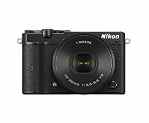 (中古品)Nikon ミラーレス一眼 Nikon1 J5 標準パワーズームレンズキット ブラック J