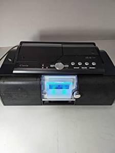 【中古】 Victor ビクター JVC RC-L1MD-B ブラック Clavia クラビア CD MDポータブルシステム ラジカセ形状